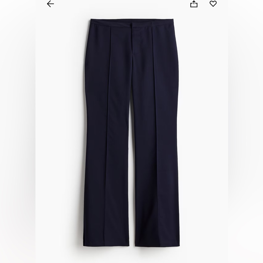 H&M Navy Women's Trousers